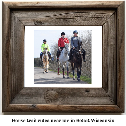 horse trail rides near me in Beloit, Wisconsin